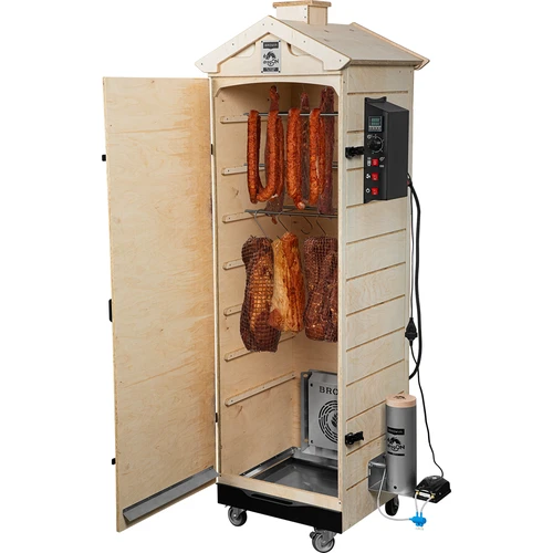 Καπνιστήριο dragON PLYWOOD NATURE – χωρίς πλαίσιο, αρθρωτό, με ψηφιακό ελεγκτή, 320L - 4