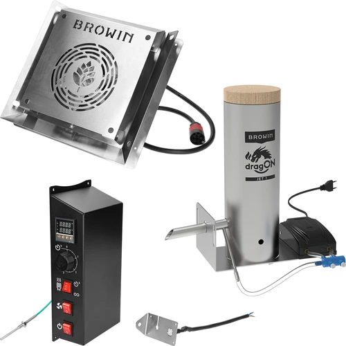 Καπνιστήριο dragON PLYWOOD NATURE – χωρίς πλαίσιο, αρθρωτό, με ψηφιακό ελεγκτή, 320L - 7