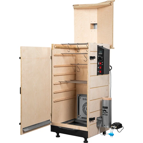 Καπνιστήριο dragON PLYWOOD NATURE χωρίς πλαίσιο με ψηφιακό ελεγκτή, 200L - 3