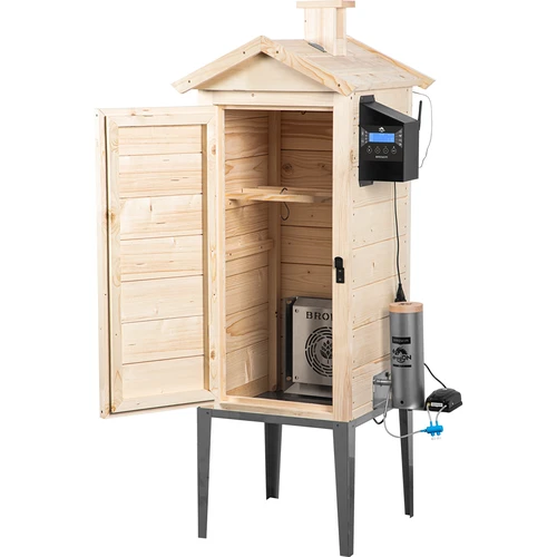 Καπνιστήριο με Wi‑Fi, 200 L – dragON WOOD 100IQ με ηλεκτρική μονάδα θέρμανσης και ελεγκτή - 2