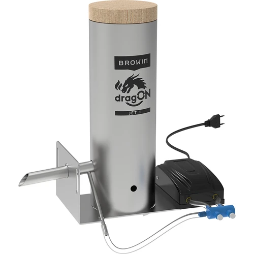 Καπνιστήριο με Wi‑Fi, 200 L – dragON WOOD 100IQ με ηλεκτρική μονάδα θέρμανσης και ελεγκτή, με καύση ξύλου - 13