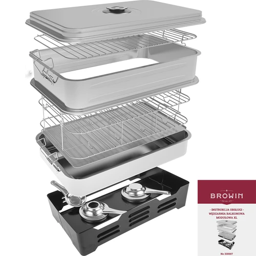 Καπνιστήριο μπαλκονιού με ρύθμιση χωρητικότητας - 2