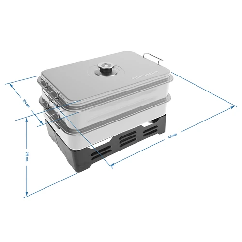 Καπνιστήριο μπαλκονιού με ρύθμιση χωρητικότητας - 6