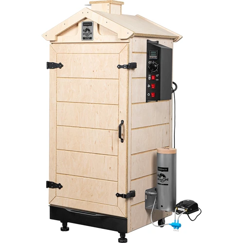 Καπνιστήριο χωρίς σκελετό dragON PLYWOOD NATURE με ψηφιακό ελεγκτή, 200L - 2