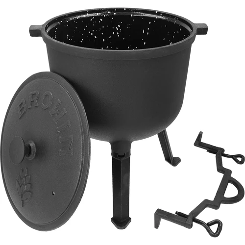 Καζάνι εμαγιέ, 10l, μαντεμένιο - 3