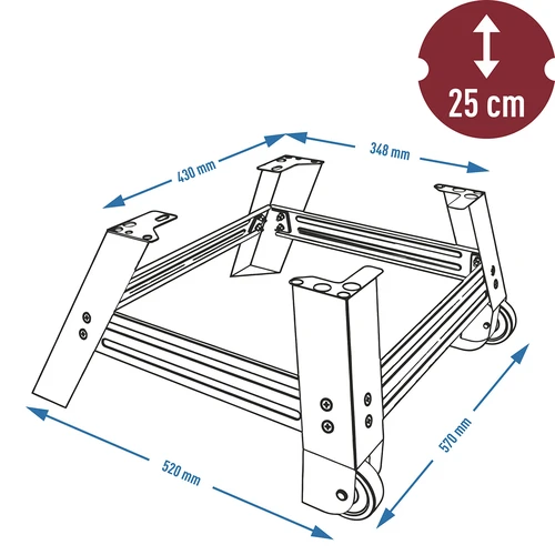 Κινητή Βάση για καπνιστήρα dragON 330275 - 6