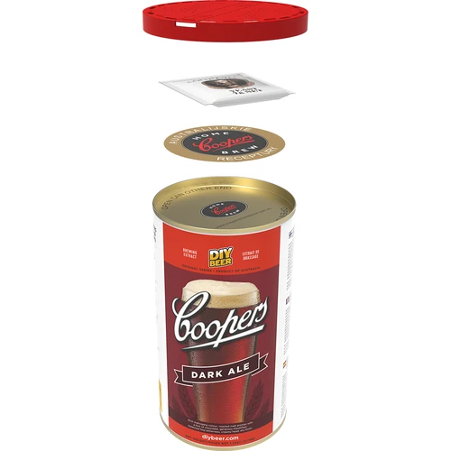 Κιτ ζυθοποίησης Coopers Dark Ale - 4