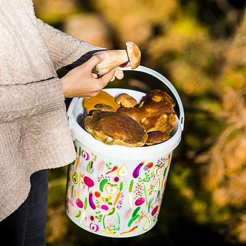 Κουβάς τροφίμων με καπάκι 10 L - λαχανικά - 3