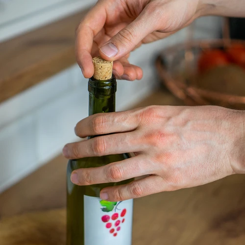 Κωνικό πώμα από φυσικό φελλό fi16/21mm - πρεσαριστό - 100 τεμ. - 6