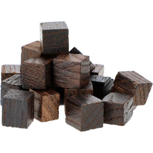 Κύβοι γαλλικής δρυός, έντονα καψαλισμένοι, αρωματισμένοι - Δαμάσκηνο, 20 g