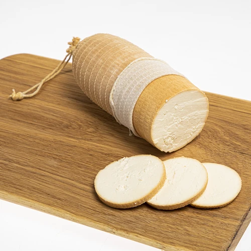 Λευκό δίχτυ αλλαντοποιίας με διαστάσεις 12,5 cm x 5 m, με θερμική αντοχή έως 220°C - 8