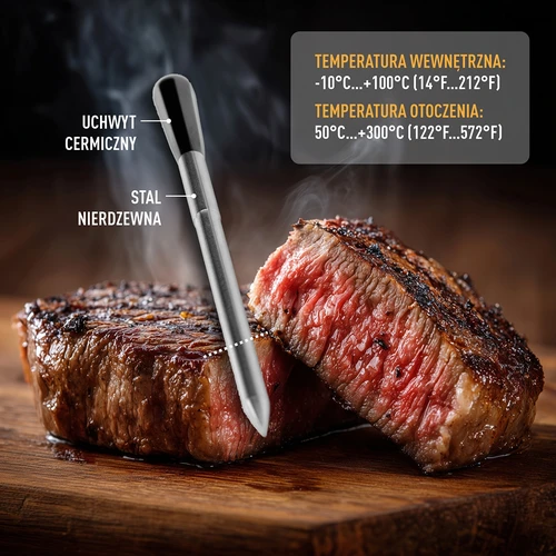 Μαγειρικό θερμόμετρο με ασύρματη ακίδα Bluetooth - 8