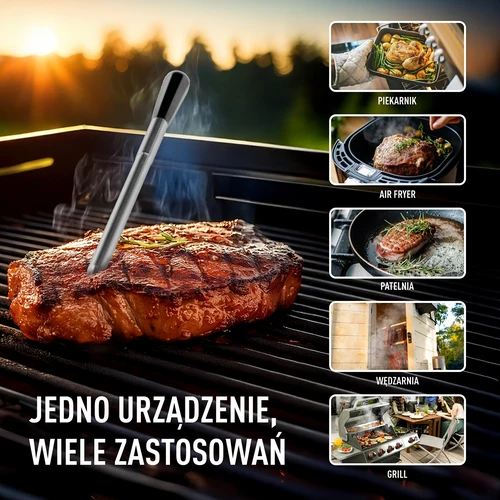 Μαγειρικό θερμόμετρο με ασύρματη ακίδα Bluetooth - 9