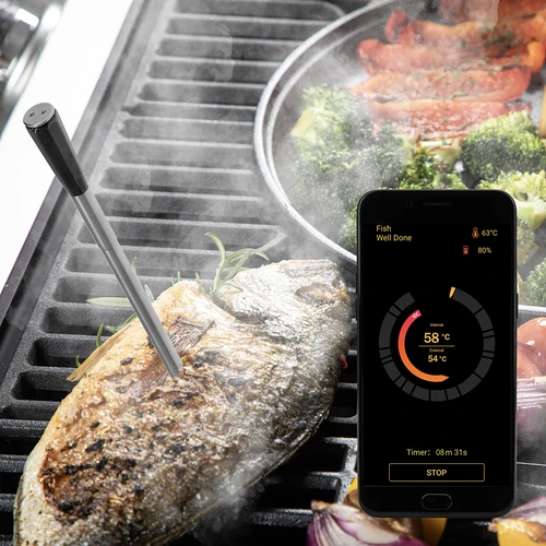 Μαγειρικό θερμόμετρο με ασύρματη ακίδα Bluetooth - 13
