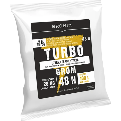 Μαγιά απόσταξης Turbo Grom 48h 100L - 3