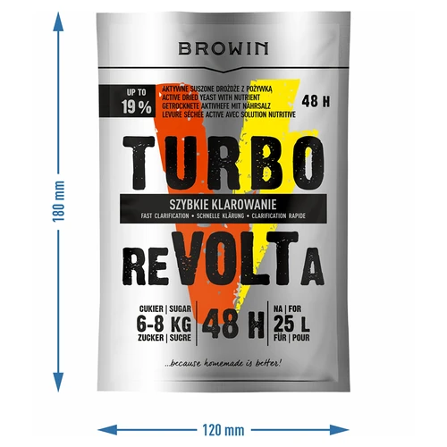 Μαγιά απόσταξης Turbo reVOLTa 48h - 4