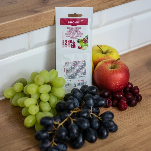 Μαγιά Bayanus + θρεπτικό - γενικής χρήσης - 21%, 17 g - 4