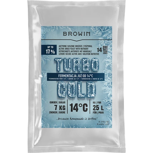Μαγιά Turbo Cold 120 g
