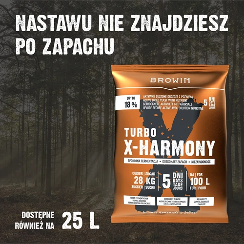 Μαγιά Turbo X-Harmony 18%, 100 L, 360g - 7
