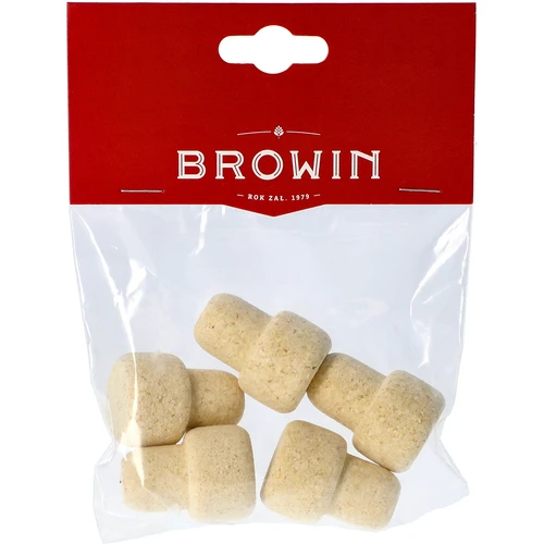 Μανιταρόσχημο πώμα από φελλό, διάμ. 19 mm - 5 τεμ. - 2