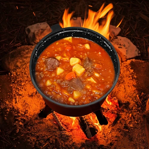 Μαντεμένιο καζάνι με εμαγιέ επίστρωση, 10 λίτρων - 7