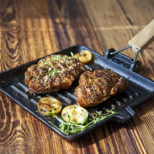 Μαντεμένιο τετράγωνο τηγάνι, 22 cm - 7