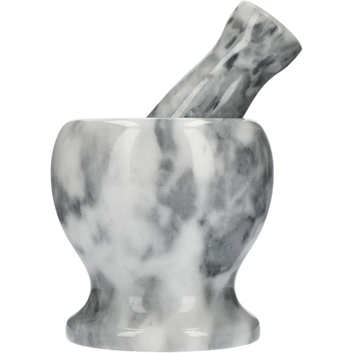 Μαρμάρινο γουδί κουζίνας, γκρι, Ø 10,5 cm - 3