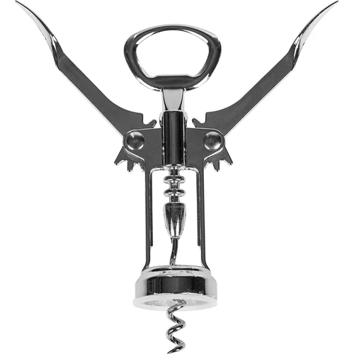 Μεταλλικό τιρμπουσόν - παραδοσιακό - ασημί - 2