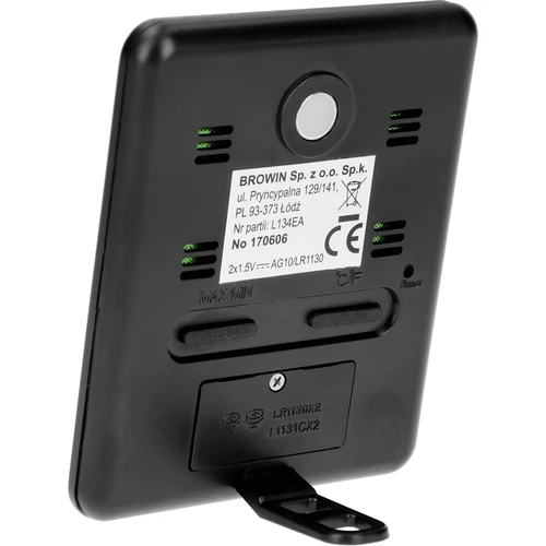 Μετεωρολογικός σταθμός – ηλεκτρονικός, ασύρματος, μαύρος - 3