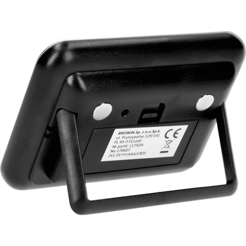 Μετεωρολογικός σταθμός – ηλεκτρονικός, ασύρματος, μαύρος - 3