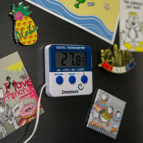 Μετεωρολογικός σταθμός – ηλεκτρονικός, με αισθητήρα, λευκός - 6