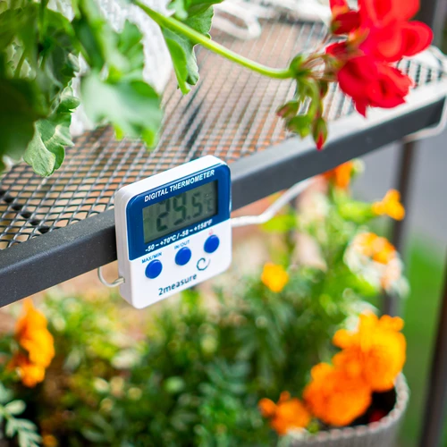 Μετεωρολογικός σταθμός – ηλεκτρονικός, με αισθητήρα, λευκός - 7