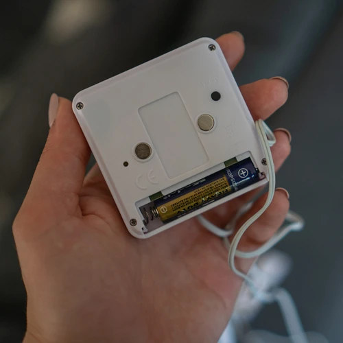 Μετεωρολογικός σταθμός – ηλεκτρονικός, με αισθητήρα, λευκός - 9