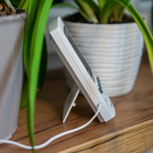 Μετεωρολογικός σταθμός – ηλεκτρονικός, με αισθητήρα, λευκός - 9