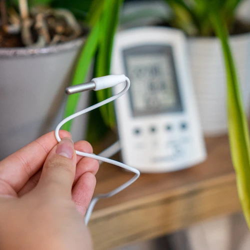 Μετεωρολογικός σταθμός – ηλεκτρονικός, με αισθητήρα, λευκός - 10