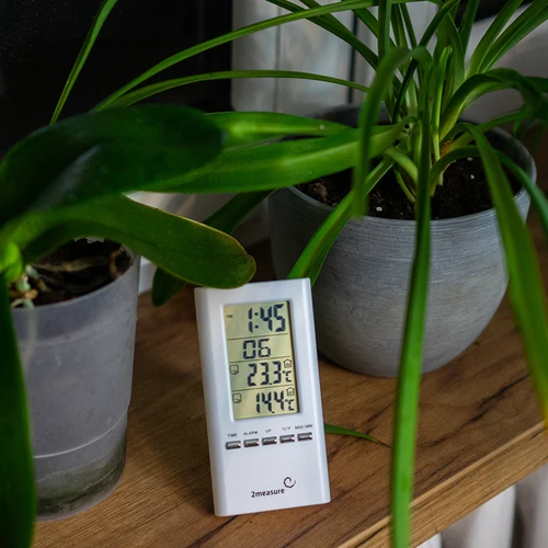 Μετεωρολογικός σταθμός – ηλεκτρονικός, με αισθητήρα, λευκός - 4