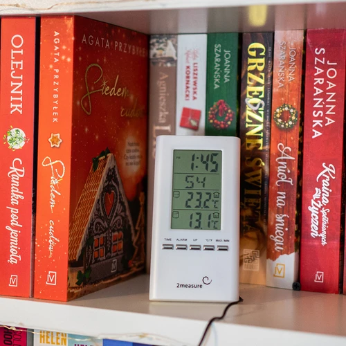 Μετεωρολογικός σταθμός – ηλεκτρονικός, με αισθητήρα, λευκός - 6