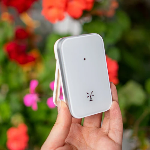 Μετεωρολογικός σταθμός RCC, DCF – ηλεκτρονικός, ασύρματος, με οπίσθιο φωτισμό, με αισθητήρα, λευκός - 14