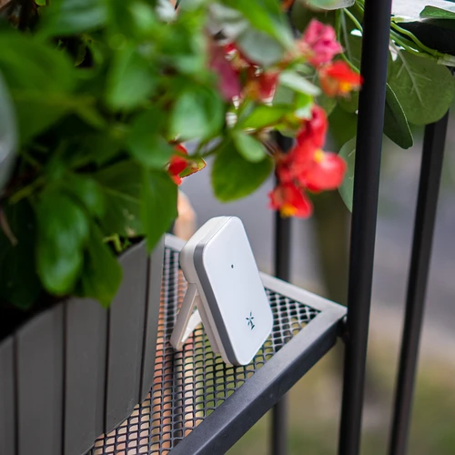 Μετεωρολογικός σταθμός RCC, DCF – ηλεκτρονικός, ασύρματος, με οπίσθιο φωτισμό, με αισθητήρα, λευκός - 15