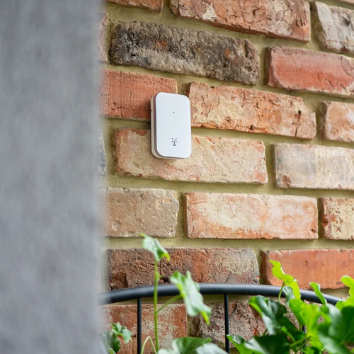 Μετεωρολογικός σταθμός RCC, DCF – ηλεκτρονικός, ασύρματος, με οπίσθιο φωτισμό, με αισθητήρα, λευκός - 16