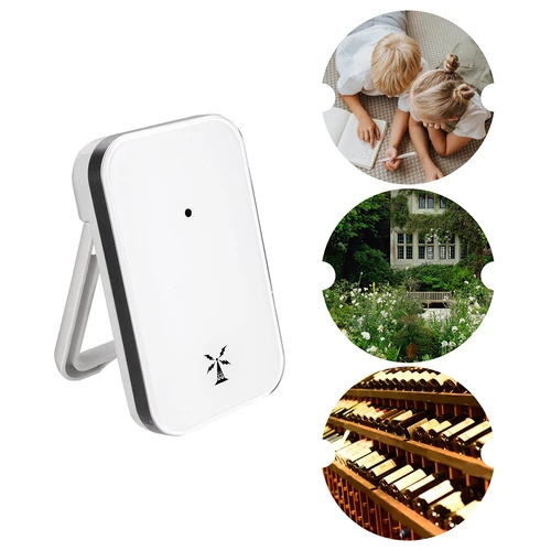 Μετεωρολογικός σταθμός RCC, DCF – ηλεκτρονικός, ασύρματος, με οπίσθιο φωτισμό, με αισθητήρα, λευκός - 18