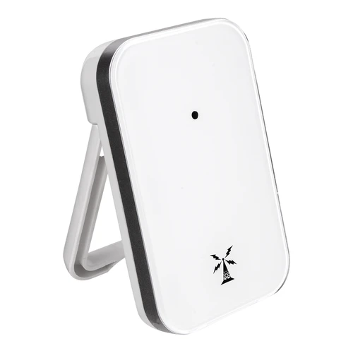 Μετεωρολογικός σταθμός RCC, DCF – ηλεκτρονικός, ασύρματος, με οπίσθιο φωτισμό, με αισθητήρα, λευκός - 6