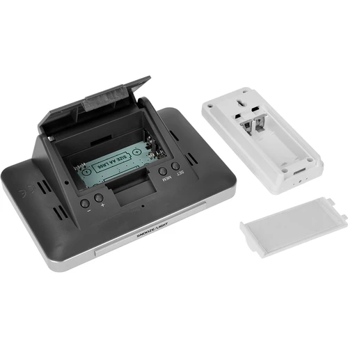 Μετεωρολογικός σταθμός RCC – ηλεκτρονικός, ασύρματος, με οπισθοφωτιζόμενο αισθητήρα, μαύρος - 8