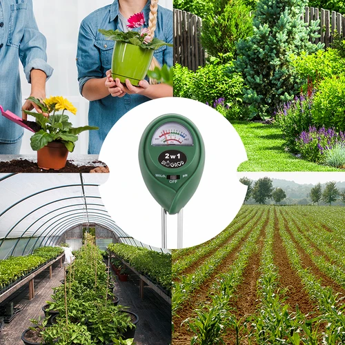 Μετρητής εδάφους 2 σε 1 - pH, υγρασία - 11