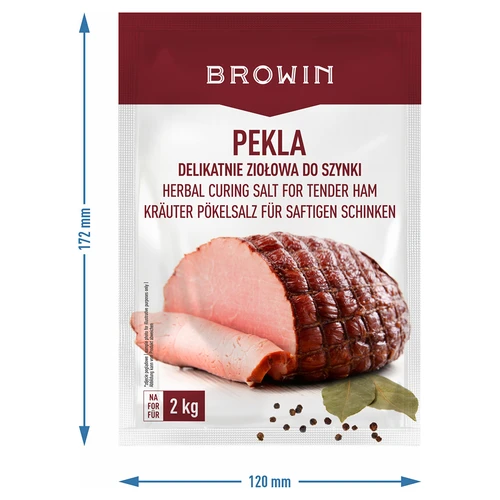 Μίγμα παστώματος με ελαφρύ άρωμα βοτάνων για ζαμπόν, 75 g - 5