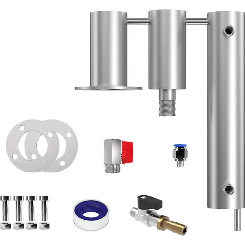 Μονάδα αποστακτήρα - κεφαλή 1 δοχείο καθίζησης συμπυκνωτής - 4