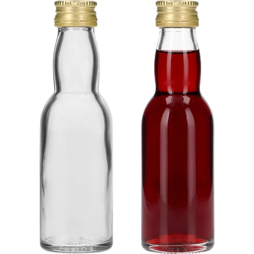 Μπουκάλι «Maluch» με χρυσό βιδωτό καπάκι, 40 ml, 10 τεμ. - 4