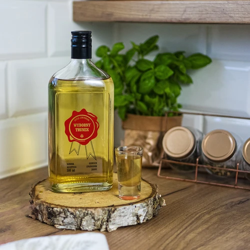 Μπουκάλι 500 ml με βιδωτό καπάκι, εκτύπωση «Wyborny Trunek», 1 τεμ. - 7