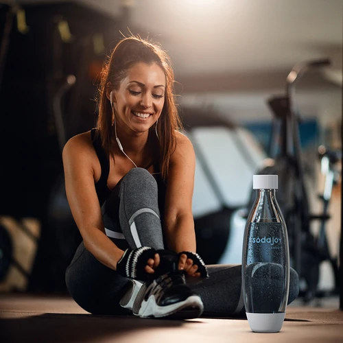 Μπουκάλι 1L για συσκευή ανθράκωσης με βιδωτό καπάκι - 8