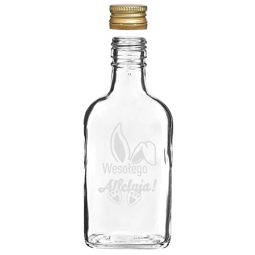 Μπουκάλι 200 ml με βιδωτό καπάκι, εκτύπωση ΑΥΤΙΑ ΚΟΥΝΕΛΙΟΥ 6 τεμ. - 5